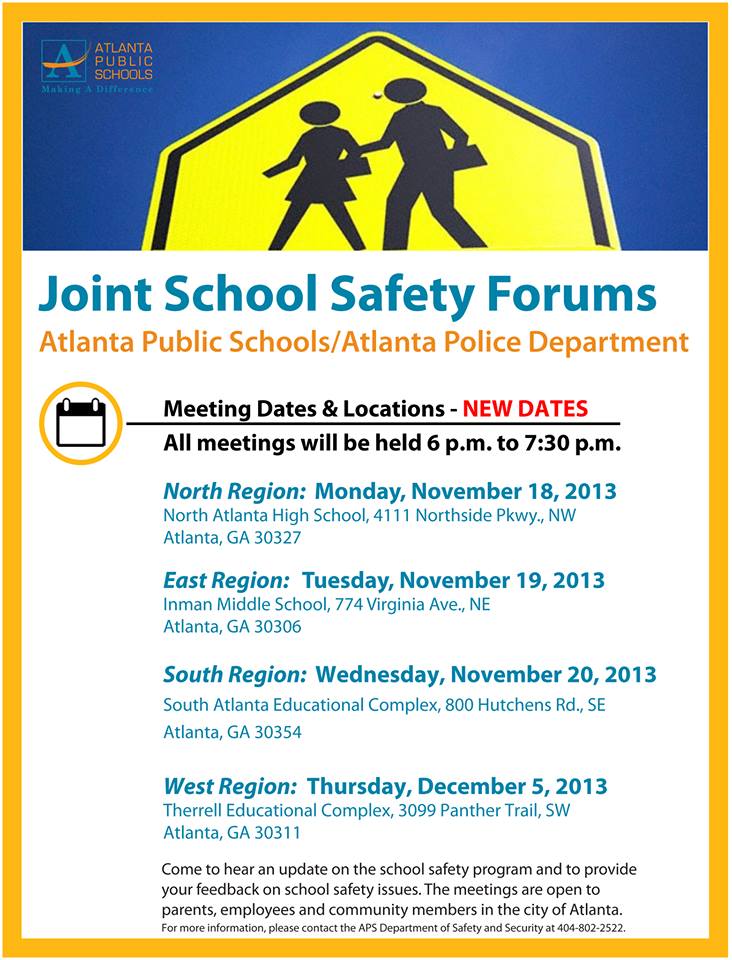 Joint School Safety Forums