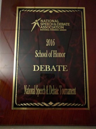 Grady HS_2016 Natl Speech &amp; Debate Tournament