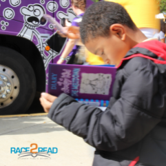 The "Wimpy Kid" Gets APS Race2Read Rolling